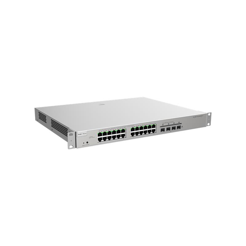 RUIJIE REYEE RG-NBS5100-24GT4SFP-P 24 PORT GIGABIT + 4X1GB SFP UPLINK L3 YÖNETİLEBİLİR 370W POE SWIC