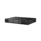 RUIJIE REYEE RG-ES220GS-LP 16 PORT GIGABIT+2XGB RJ45/SFP UPLINK CLOUD YÖNETİLEBİLİR 130W POE RACKMOU