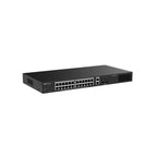 RUIJIE REYEE RG-ES228GS-LP 24 PORT GIGABIT+2XGB RJ45/SFP UPLINK CLOUD YÖNETİLEBİLİR 250W POE RACKMOU