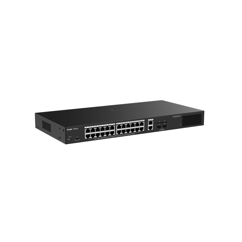 RUIJIE REYEE RG-ES228GS-LP 24 PORT GIGABIT+2XGB RJ45/SFP UPLINK CLOUD YÖNETİLEBİLİR 250W POE RACKMOU