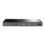 TP-LINK TL-SG1428PE 24 PORT GIGABIT + 2XGIGABIT RJ45/SFP UPLINK YÖNETİLEBİLİR 250W POE RACKMOUNT SWI