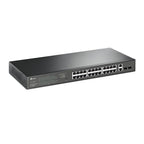 TP-LINK TL-SG1428PE 24 PORT GIGABIT + 2XGIGABIT RJ45/SFP UPLINK YÖNETİLEBİLİR 250W POE RACKMOUNT SWI