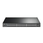 TP-LINK OMADA TL-SG3452XP 48 PORT GIGABIT + 4X10GB SFP+ 500W POE JETSTREAM YÖNETİLEBİLİR RACKMOUNT S