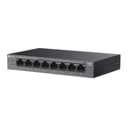 TP-LINK LS108GP 8 PORT GIGABIT + RJ45 62W 250 METRE POE MESAFE METAL KASA