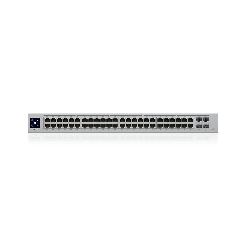 UBNT UBIQUITI USW-48-POE 48 PORT GIGABIT(32 PORT 195W POE) + 4X1GB SFP UPLINK L2 YÖNETİLEBİLİR RACKM