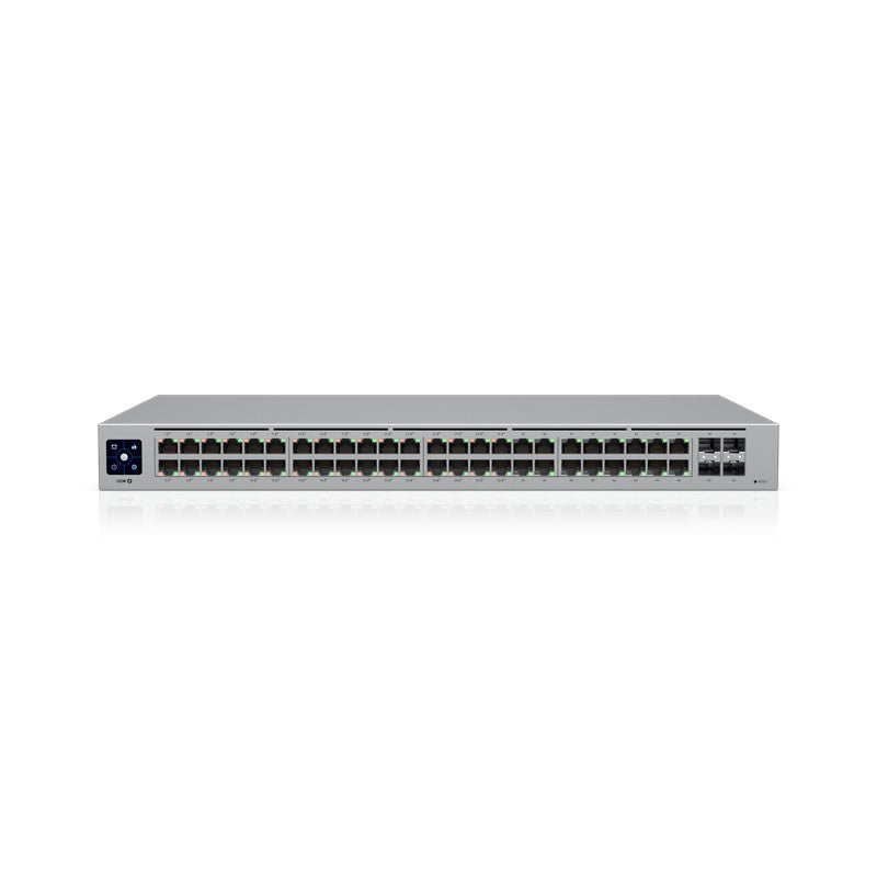 UBNT UBIQUITI USW-48-POE 48 PORT GIGABIT(32 PORT 195W POE) + 4X1GB SFP UPLINK L2 YÖNETİLEBİLİR RACKM