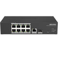 HIKVISION DS-3T1310P-SI/HS 8 PORT 10/100+1 PORT RJ45/1 PORT SFP UPLINK YÖNETİLEBİLİR 120W POE ENDÜST