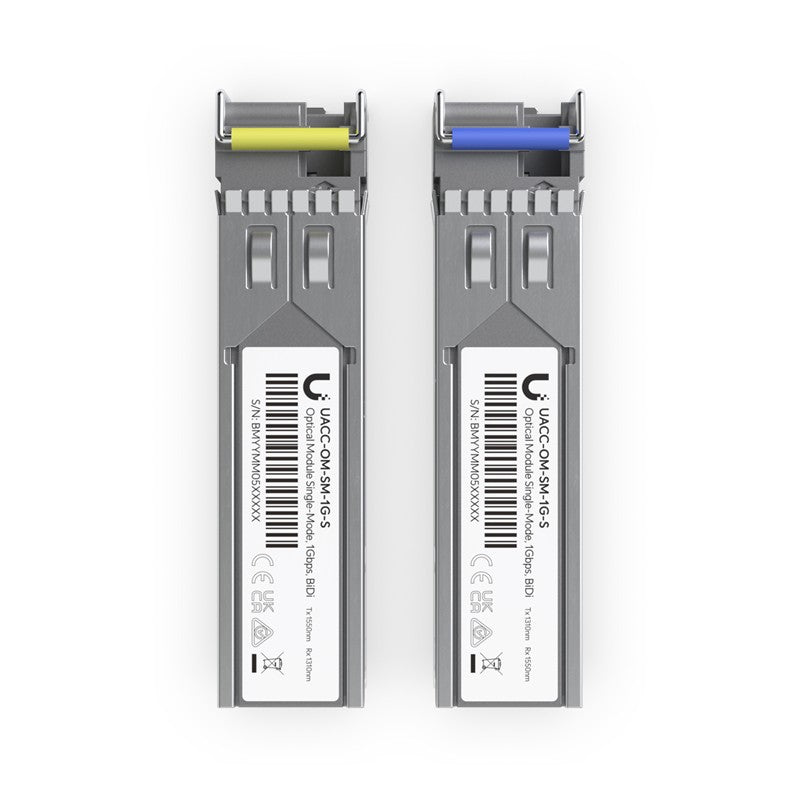 UBNT UBIQUITI UACC-OM-SM-1G-S-2 SIMPLEX 1.25GB LC SM 1310NM 3KM SFP MODÜL (2 Lİ PAKET TAKIM)