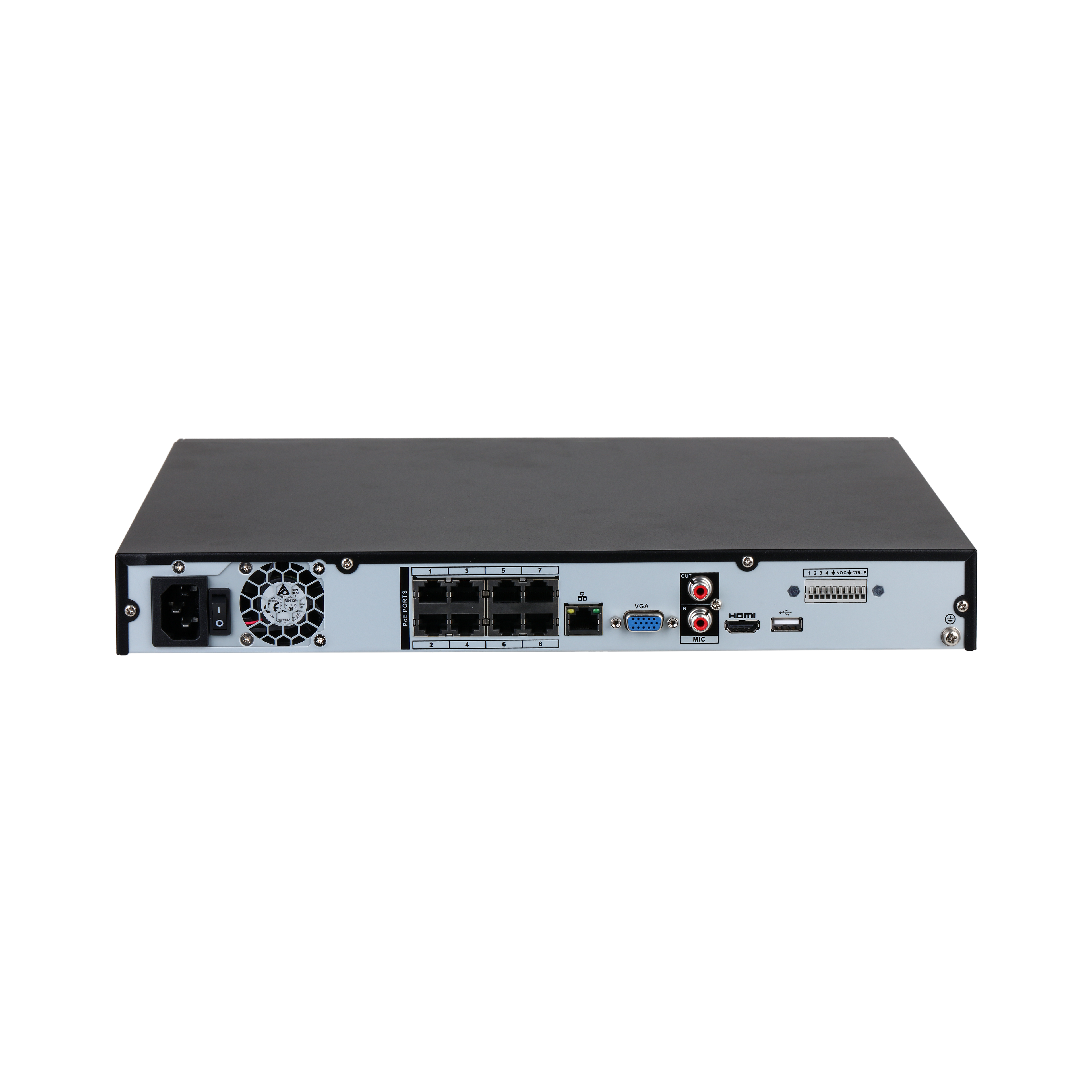 Dahua NVR4208-8P-4KS2/L 8 Kanal NVR Ağ Video Kayıt Cihazı H.265