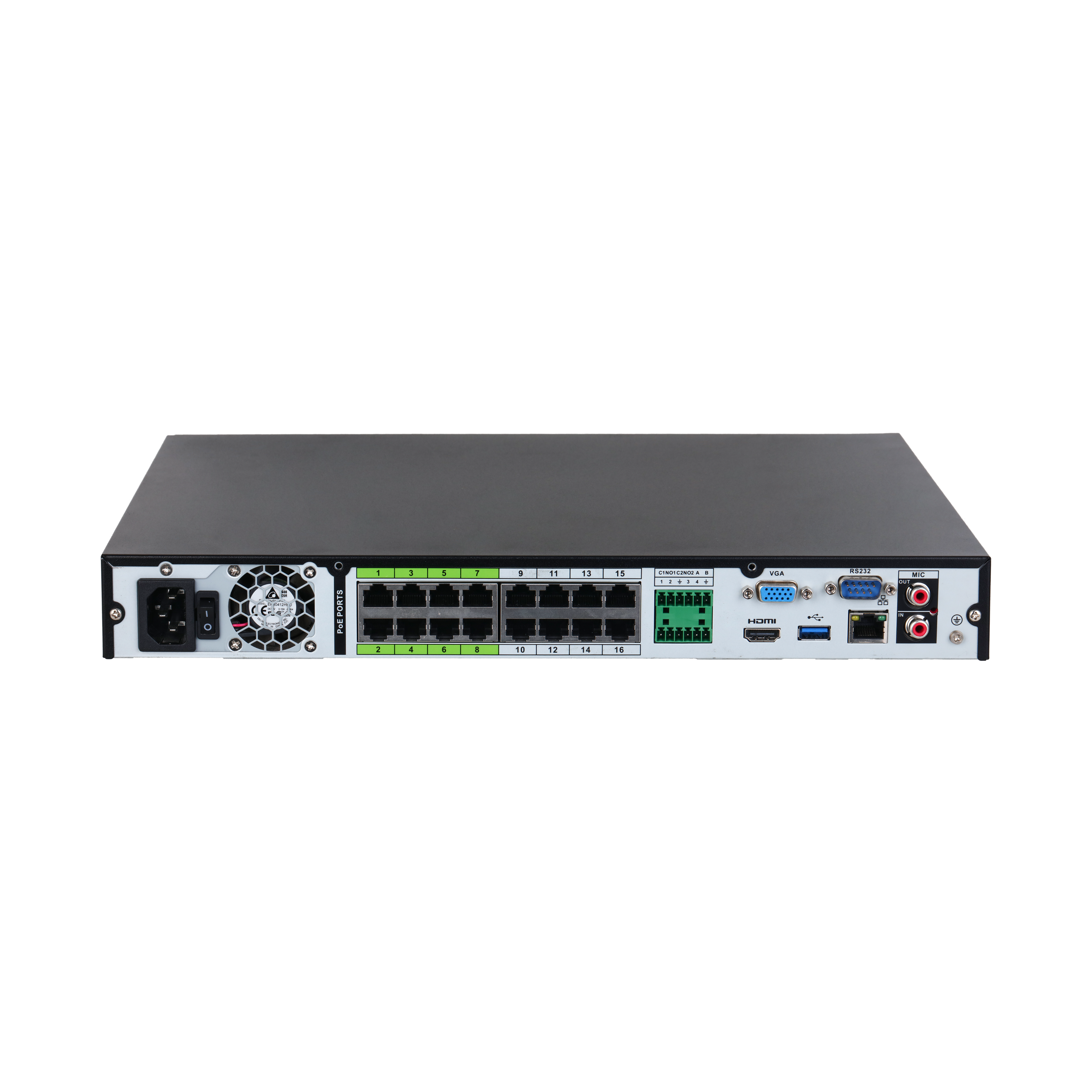 Dahua NVR5216-16P-EI 16 Kanal NVR Ağ Video Kayıt Cihazı H.265