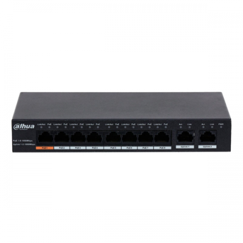 Dahua PFS3010-8GT-96-V2 8 Port PoE Switch Ağ Anahtarı