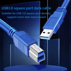 SENSEI SP-U3RBL050 5 METRE USB 3.0 AM-BM DATA KABLOSU
