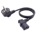 SENSEI EU POWER CORD L TİPİ (SOL) 3X0.75MM 220V 90 DERECE 1.5 METRE POWER KABLO