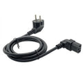 SENSEI EU POWER CORD L TİPİ (ALT) 3X0.75MM 220V 90 DERECE 1.5 METRE POWER KABLO