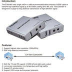 SENSEI HDTV-EXTENTION 60 METRE 1080P CAT6 KVM EXTENDER (HDMI-USB-IR-AUDIO)