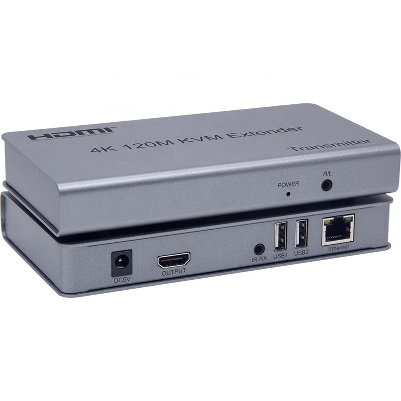 SENSEI 4K-HDTV-EXTENTION 120 METRE 4K CAT6 KVM EXTENDER(HDMI-USB-IR-AUDIO)