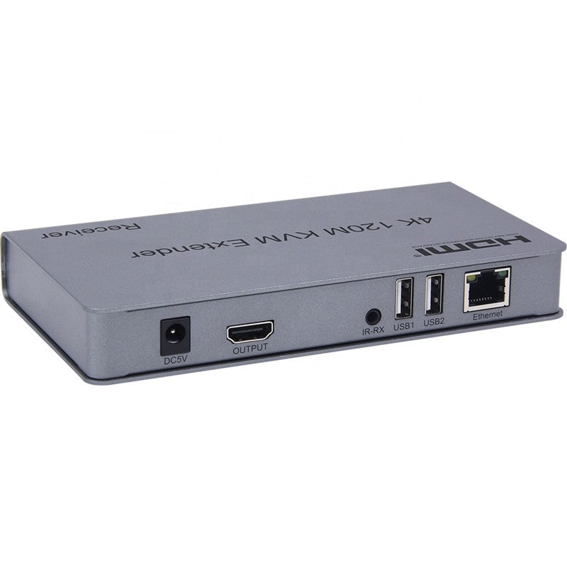 SENSEI 4K-HDTV-EXTENTION 120 METRE 4K CAT6 KVM EXTENDER(HDMI-USB-IR-AUDIO)