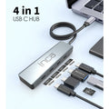 INCA ITPT-4T TYPE-C HUB X4 TYPE-C PORT 3.1 10GBPS ALUMINYUM KASA ÇOKLAYICI