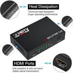SENSEI SP-HD SPLITTER/1-4 1 GİRİŞ 4 ÇIKIŞ 1080P V1.4 HDMI SPLITTER