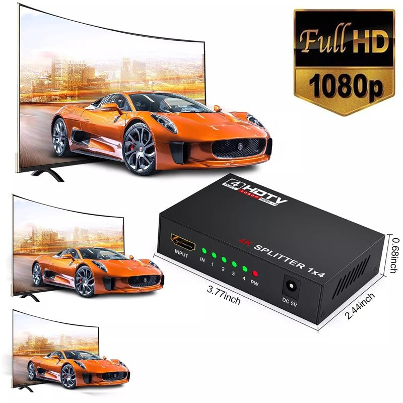 SENSEI SP-HD SPLITTER/1-4 1 GİRİŞ 4 ÇIKIŞ 1080P V1.4 HDMI SPLITTER