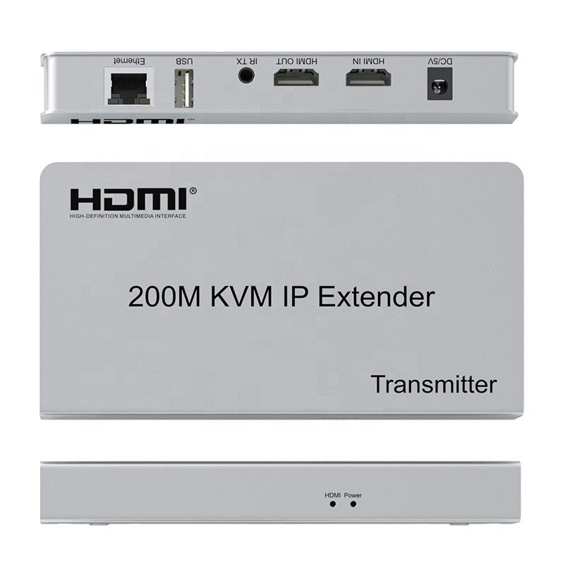 SENSEI HDTV-EXTENTION 200 METRE 1080P CAT6 KVM EXTENDER(HDMI-USB-IR-AUDIO)