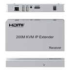 SENSEI HDTV-EXTENTION 200 METRE 1080P CAT6 KVM EXTENDER(HDMI-USB-IR-AUDIO)