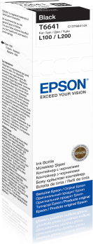 EPSON C13T66414A T6641 BLACK MRKP (L110-L200-210-L550-L355)