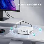 LEADERHUB LP1C-PREMIER INTEL N100 16GB 512SSD WIN11 PRO MINI PC GÜMÜŞ