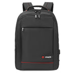MACK MCC-007 17.3" OFFICE USB GİRİŞLİ NOTEBOOK SIRT ÇANTASI SİYAH