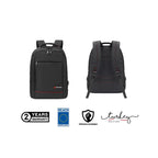 MACK MCC-007 17.3" OFFICE USB GİRİŞLİ NOTEBOOK SIRT ÇANTASI SİYAH