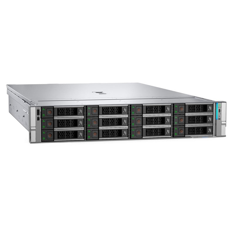 DELL POWEREDGE EMEA_PER570_SPL2 2U 1X XEON 6511P 12X3.5" 2X960GB SSD1X32GB 2X1100W 3 YIL YERİNDE GAR