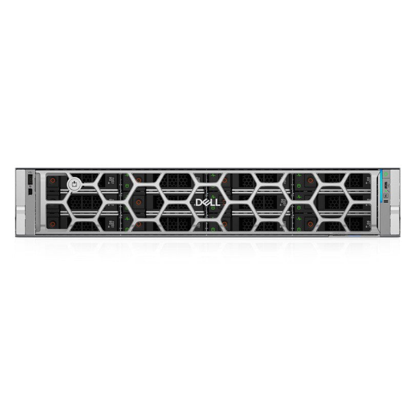 DELL POWEREDGE EMEA_PER570_SPL2 2U 1X XEON 6511P 12X3.5" 2X960GB SSD1X32GB 2X1100W 3 YIL YERİNDE GAR