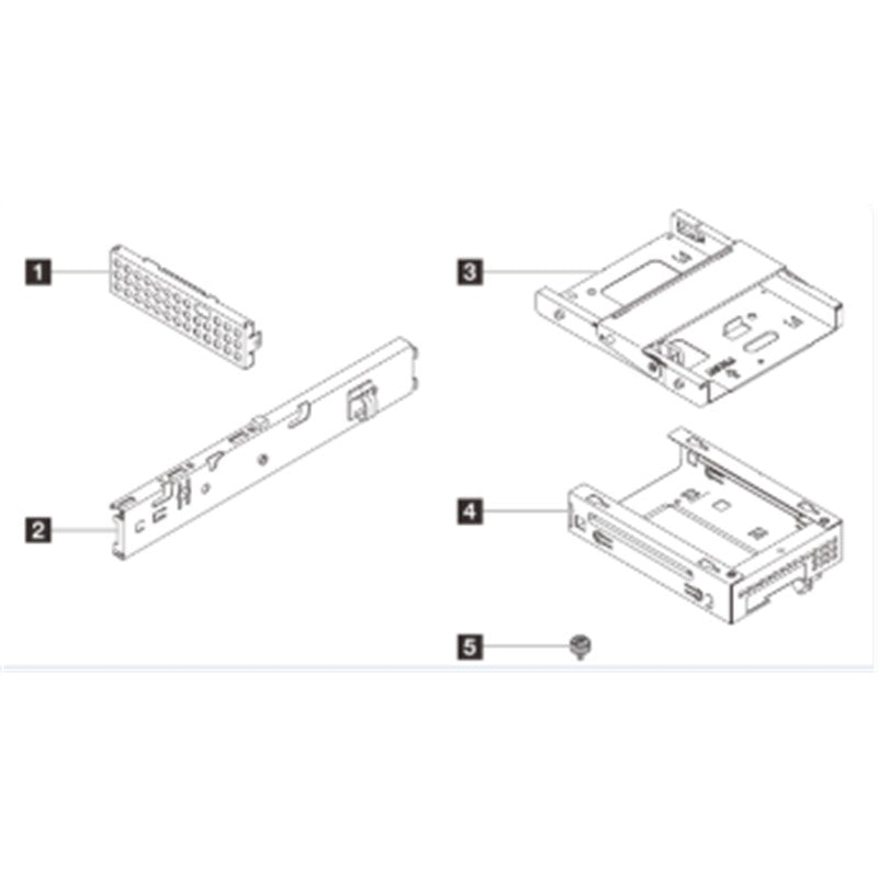 LENOVO ST45 V3 1x3.5 HDD + ODD Cage Kit 4XF7A96626