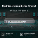 RUIJIE RG-WALL 1600-Z3200-S NEXT-GENERATION Z SERIES FIREWALL CİHAZI(1 YIL LİSANS DAHİL)