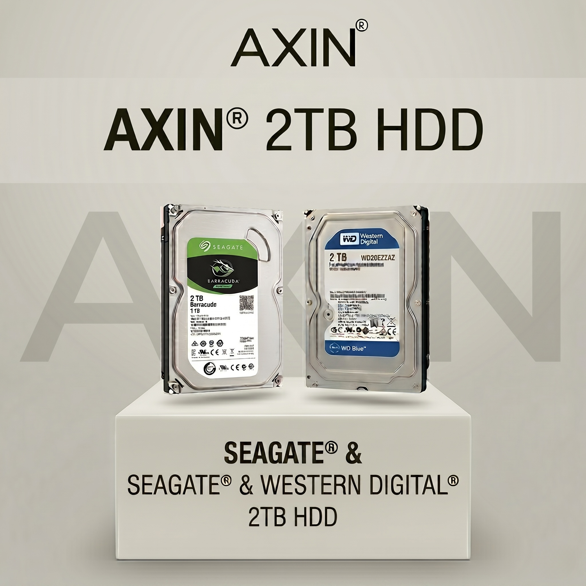 2TB Harddisk - Güvenlik Kamera Sistemi için SATA HDD