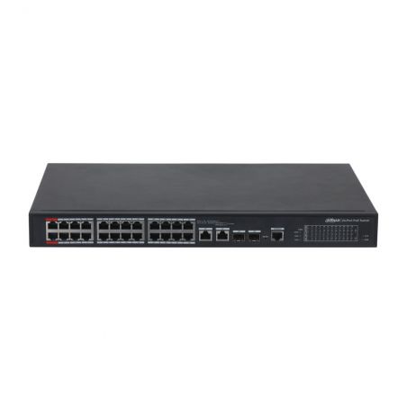Dahua PFS4226-24ET-360-V3 24 Port PoE Switch Ağ Anahtarı