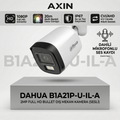 Dahua HAC-B1A21P-U-IL-A 2MP Akıllı Çift Işıklı Sesli Bullet Kamera (30m IR)