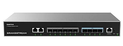 Grandstream GWN7830 2 Port GB Ethernet, 6 Port GB SFP Port ve 4 Port 10G SFP Port Omurga Switch