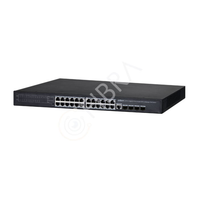 Dahua PFS4428-24GT-370 24 Port PoE Switch Ağ Anahtarı