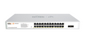 Wi-Tek WI-PCES326GF V2 24 Port GB PoE Ports 2 Port GB SFP Port Cloud Easy Smart PoE Switch